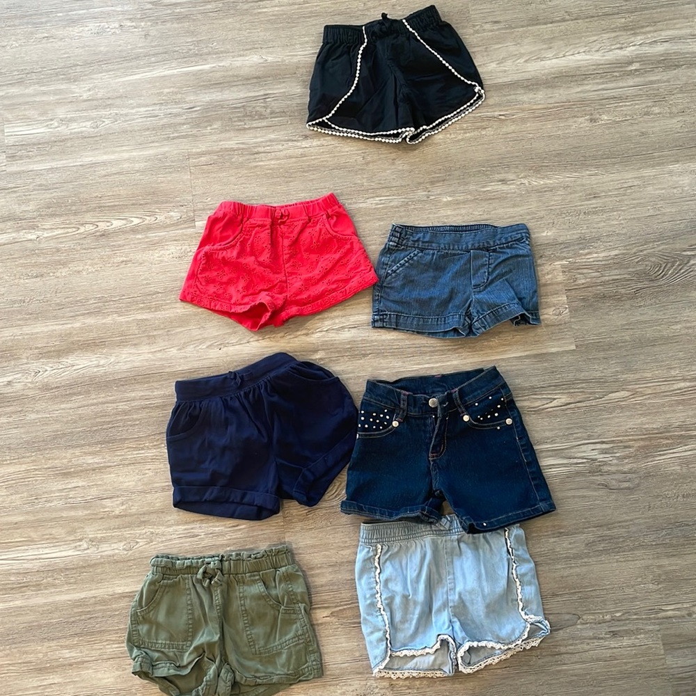 3t bundle of shorts - 7 pairs